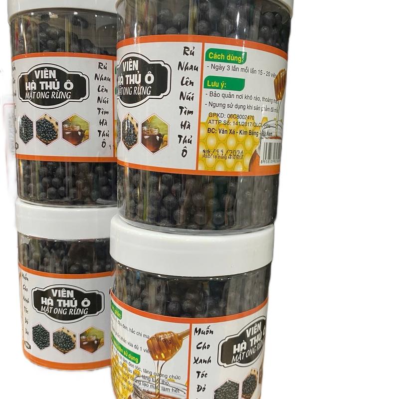 Viên Hà Thủ Ô Mật Ong Rừng Lọ 500g - Tăng Đề Kháng Tự Nhiên cho Cơ Thể 1