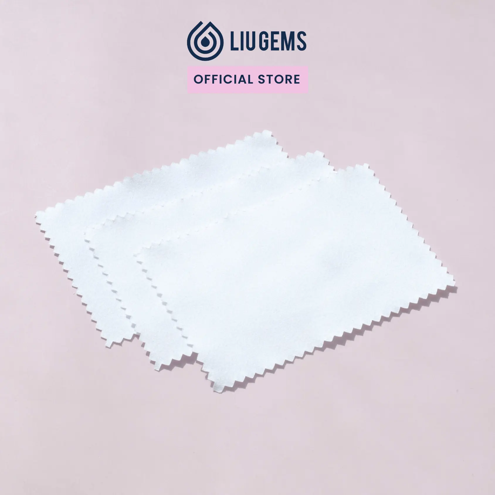 Khăn Lau Sáng Làm Sạch Charm Bạc, Dây Bạc 925 Liugems Vòng tay, Nhẫn, Dây Chuyền, Bông Tai, Charm, Lắc Chân, Trang Sức Bạc Bị Đen PK12