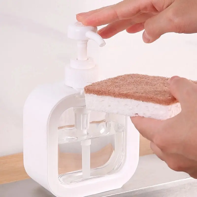 Masterhome Tempat Sabun Cair 500 mL | Botol Sabun Cair Pump | Dispenser Sabun Cuci Piring | Soap Refill Pump 6