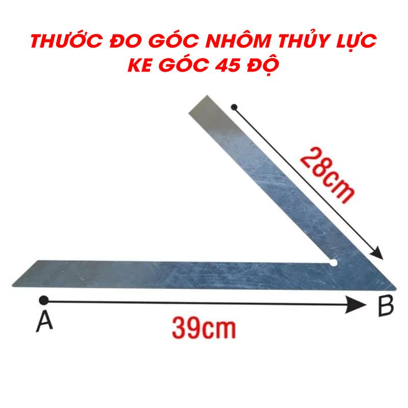 Thước Đo Góc Nhôm Thủy Lực, Ke Góc 45 Độ Nhôm Thủy Lực