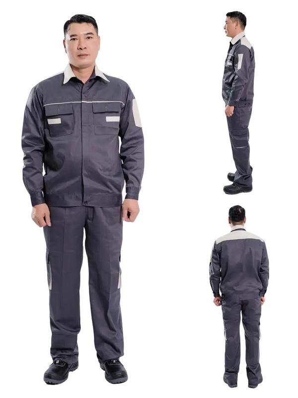  QUẦN  ÁO BẢO HỘ LAO ĐỘNG M29 Chất Vải Kaki 3 1 Có Túi Hộp Nam   Menswear   - Nữ Có Cổ 