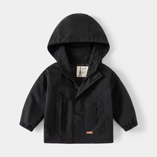 Spring Kids Trench Coats Autumn Baby Boys Girls Outerwear Casual Windbreaker Jackets Children Bomber Hooded Clothing 2-6 Years 7