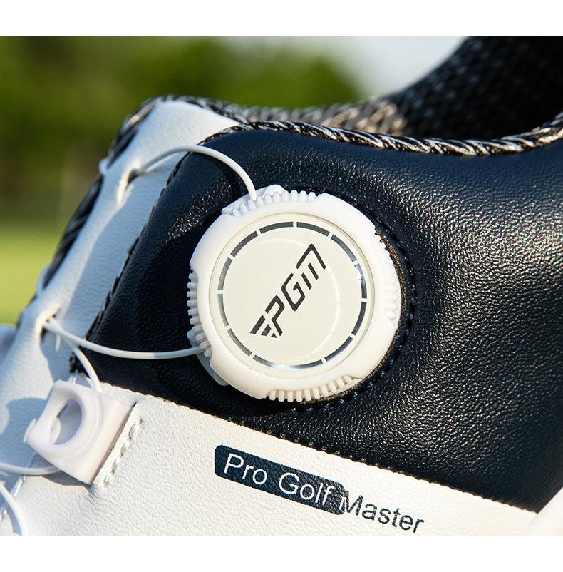 Product Introduction of [PGM] Children Golf Shoe Teenagers Boys and Girls Shoes Knob Shoelace Anti-Slip Lightweight Comfortable Xz382 23