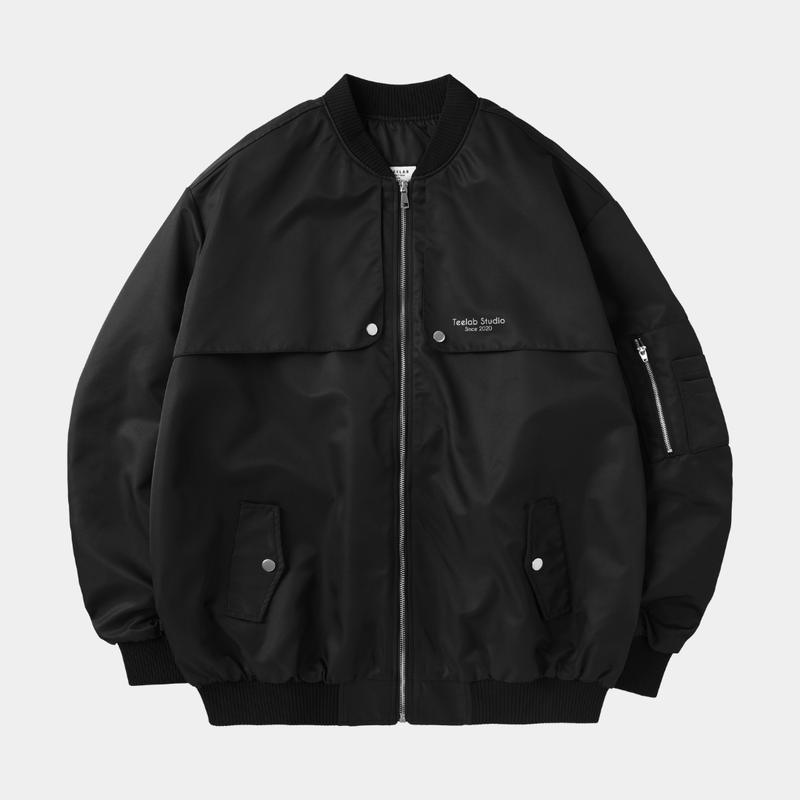 Áo Khoác Teelab Parachute Bomber Unisex Form Oversize Local Brand AK093