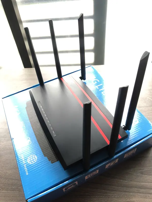 phát wifi từ sim 4G, bộ Bộ phát wifi 4G LTE B688 có 1 cổng WAN 4 cổng LAN, 6 ăngten Siêu Khỏe, hàng cao cấp 4