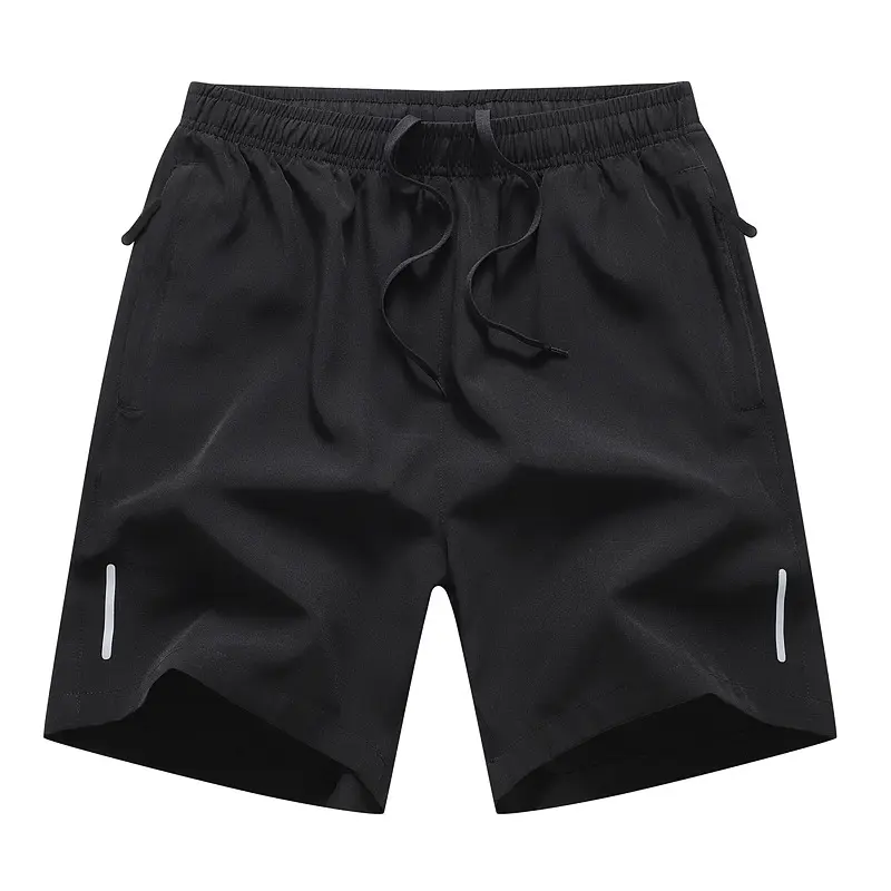 4 Piezas Pantalones Cortos Deportivos para Hombre Tallas XXS-3XL Secado Rápido con Bolsillo con Cremallera - Foto 3