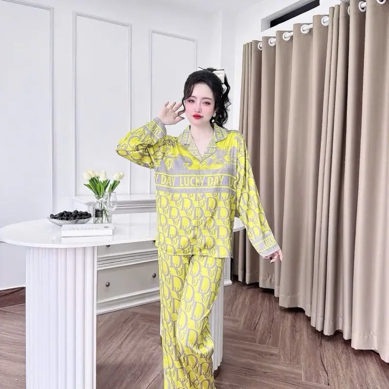 BỘ PIJAMA LỤA LATIN THIẾT KẾ (40-65kg)NỮ -5ce