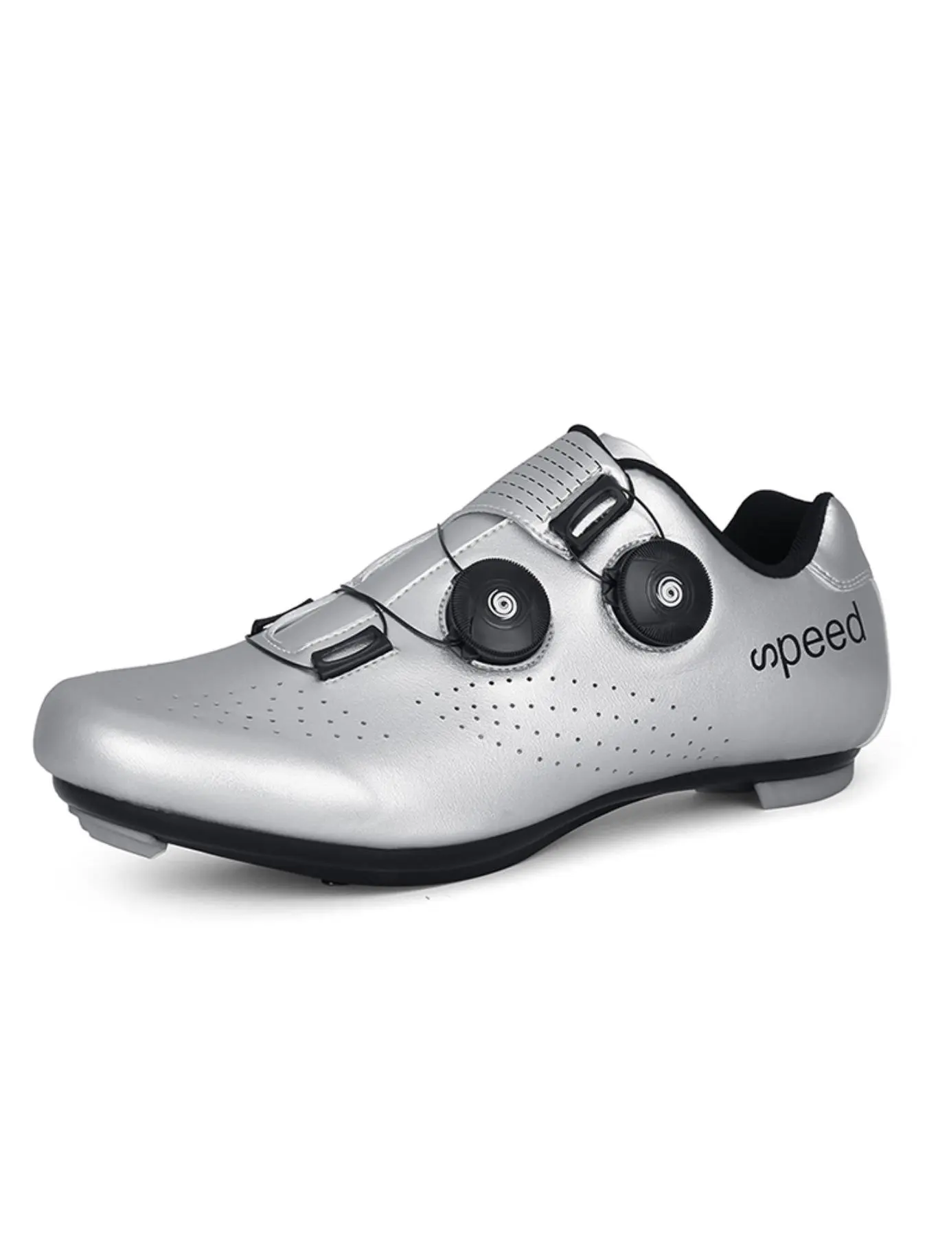 Men's Road Bike Lock Shoes, Professional Mountain Bike Shoes, Breathable Comfortable Cycling Shoes for Men & Women