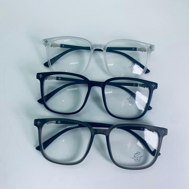 Kính chrome heart unisex gọng nhựa abs chống UV. Mắt Kính Kính Mắt Voi Tròng Kính Nam