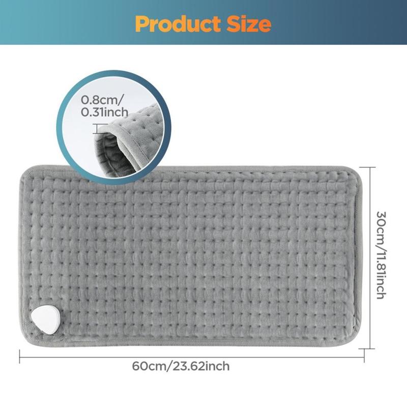 Product Introduction of Heating Pad Heat Pad with 10 Temperature Level Heating Mat Heated Blanket for Back Abdomen Shoulders Home 0