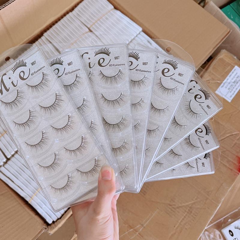 Mi Giả Mie 5 Cặp Các Mã Cực Tự Nhiên Dùng Cho Cô Dâu