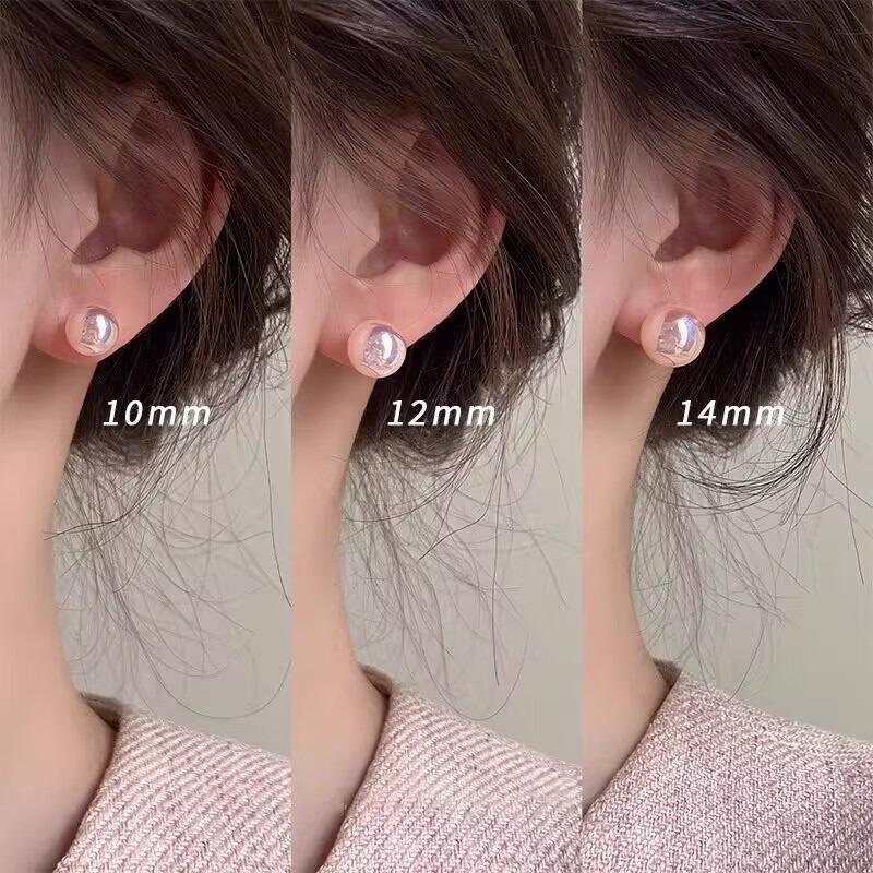 Product Introduction of Fashion Pink  Stud Earrings For Beauty Women Simple Elegance Light Luxury Ear Accessories Fashion Party  Gifts 15