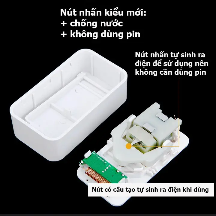 Chuông cửa không dây Cacazi không dùng pin chống nước - 38 kiểu nhạc chuông 4