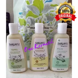 SARIAYU PAKET BERSALIN ISI 3 PCS (TAPEL,PARAM,PILIS) NEW PACKAGING