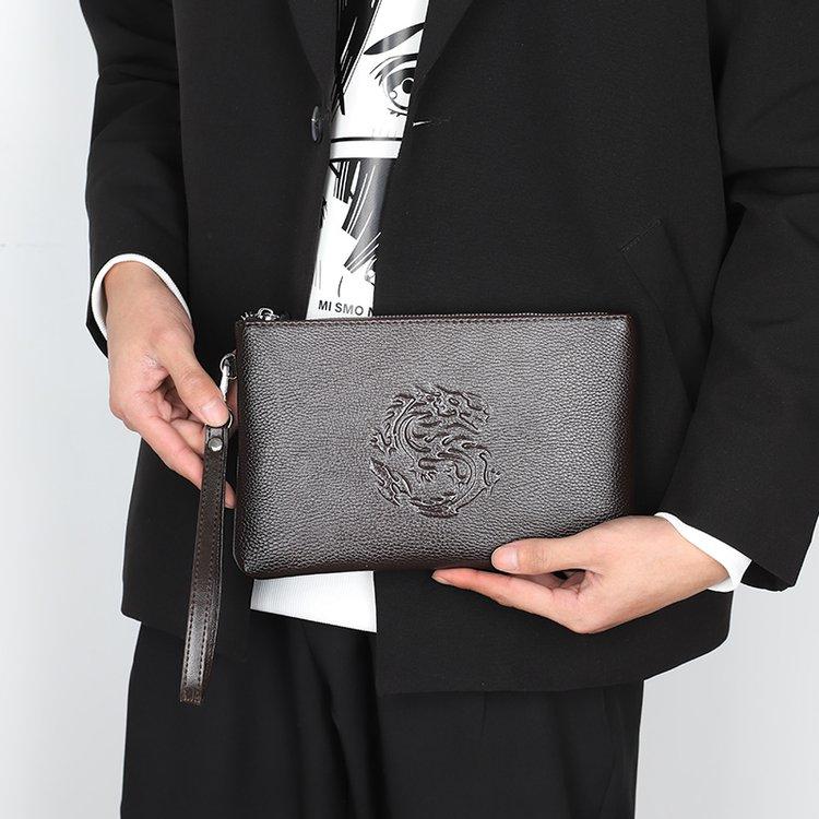 Product Introduction of Zipper Men's Bag One Size Clutch PU 14