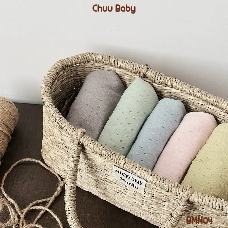 BMN04 Bộ Quần Áo Cộc Basic Chất Cotton Thuần Thoáng Khí Cho Bé Trai và Bé Gái QCCC 3