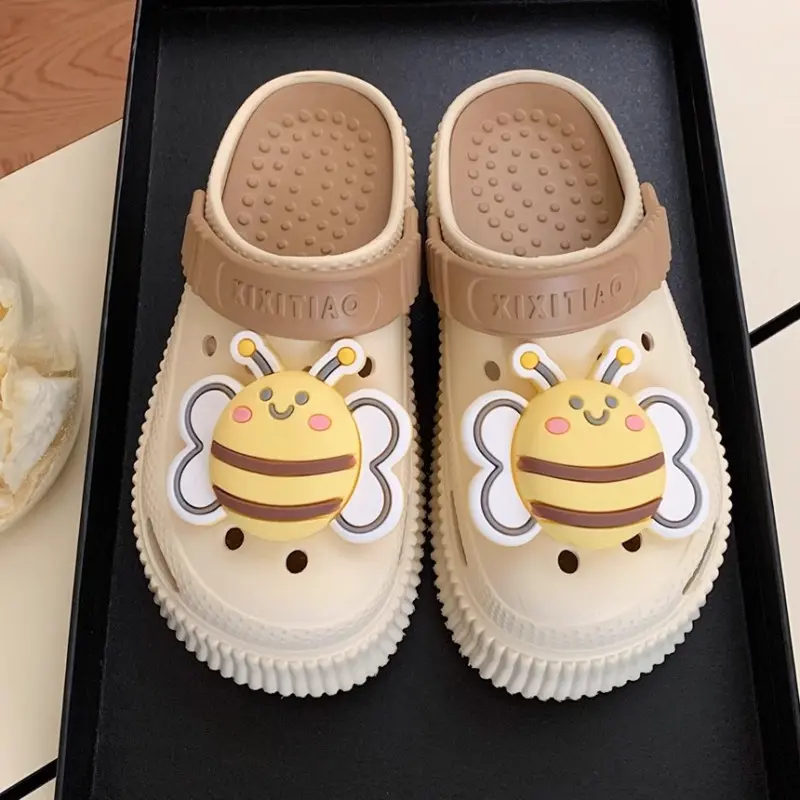 Sandal 2025 Platform Anak Sandal Baim Anak Kekinian Sandal Anak Laki Laki Perempuan Anti Licin 6