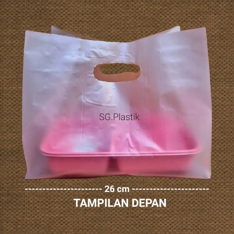 Kantong Plastik HD Ukuran 26x30x045 0