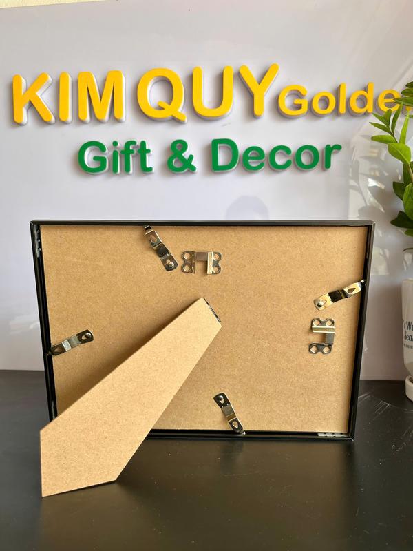 [SHOP MỚI GIÁ ƯU ĐÃI] khung tranh hợp kim nhôm titan A4, sang chảnh đẳng cấp 6