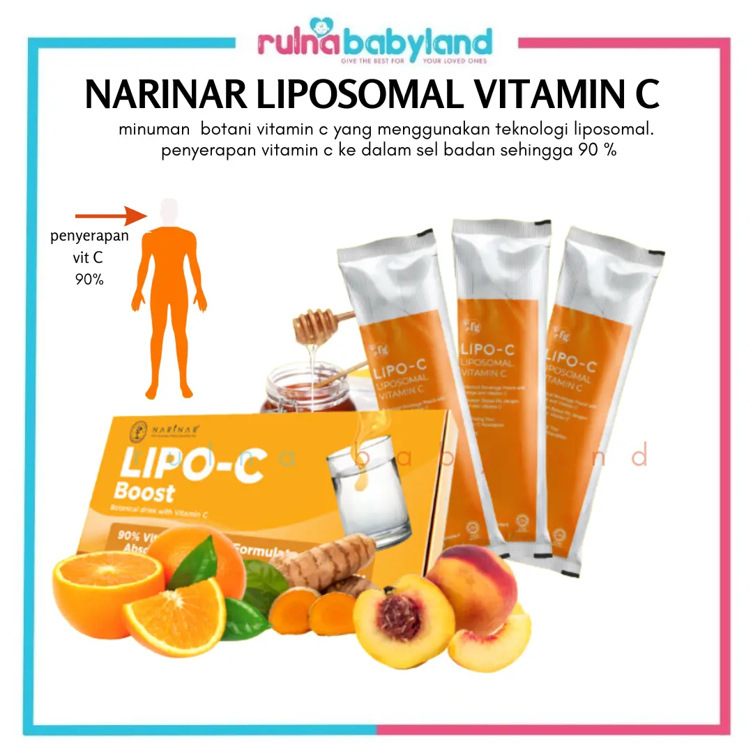 lipo c boost Ready Stock Narinar Lipo C Boost 1 Box