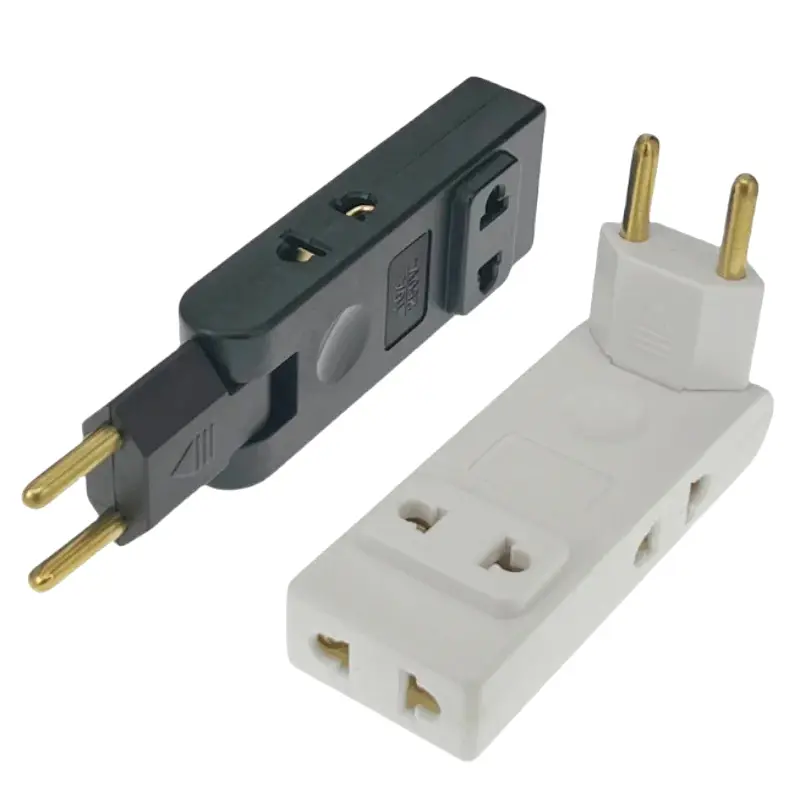 Mở Rộng Ổ Cắm Tường, 4 Trong 1, Ổ Cắm Điện EU, Bộ Chuyển Đổi Phích Cắm 180 Độ, Bộ Chuyển Đổi Du Lịch, Bộ Chuyển Đổi Nguồn Cầm Tay 0