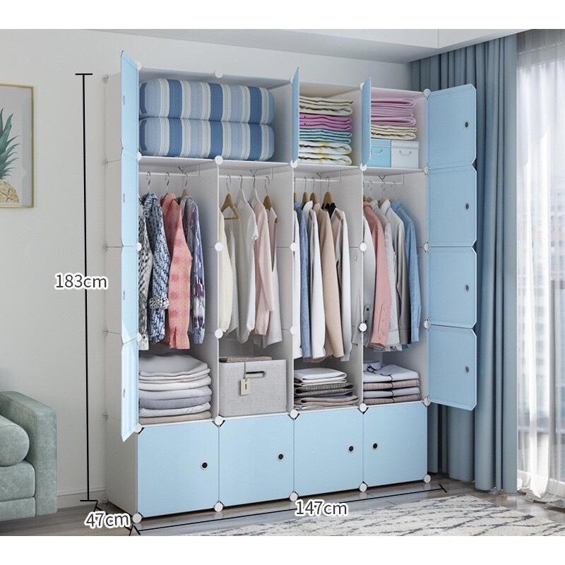 [ẢNH THẬT] TỦ NHỰA LẮP GHÉP 20 Ô ĐỂ ĐỒ NĂNG THÔNG MINH ( NHIỀU KIỂU SÂU 47CM