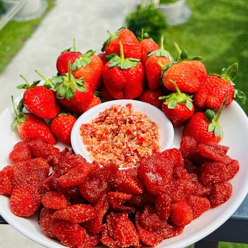 ( ÍT ĐƯỜNG-CHUA NHIỀU)TÚI 200G DÂU BI SẤY DẺO MUỐI ỚT CHUA 8 NGỌT 2 - NHÀ BE ĐÔ