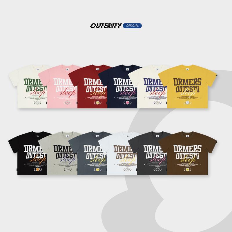 Áo Thun Form Boxy Nam Nữ Unisex Outerity Dreamer Cotton Nam Nữ Unisex Form Rộng Local brand