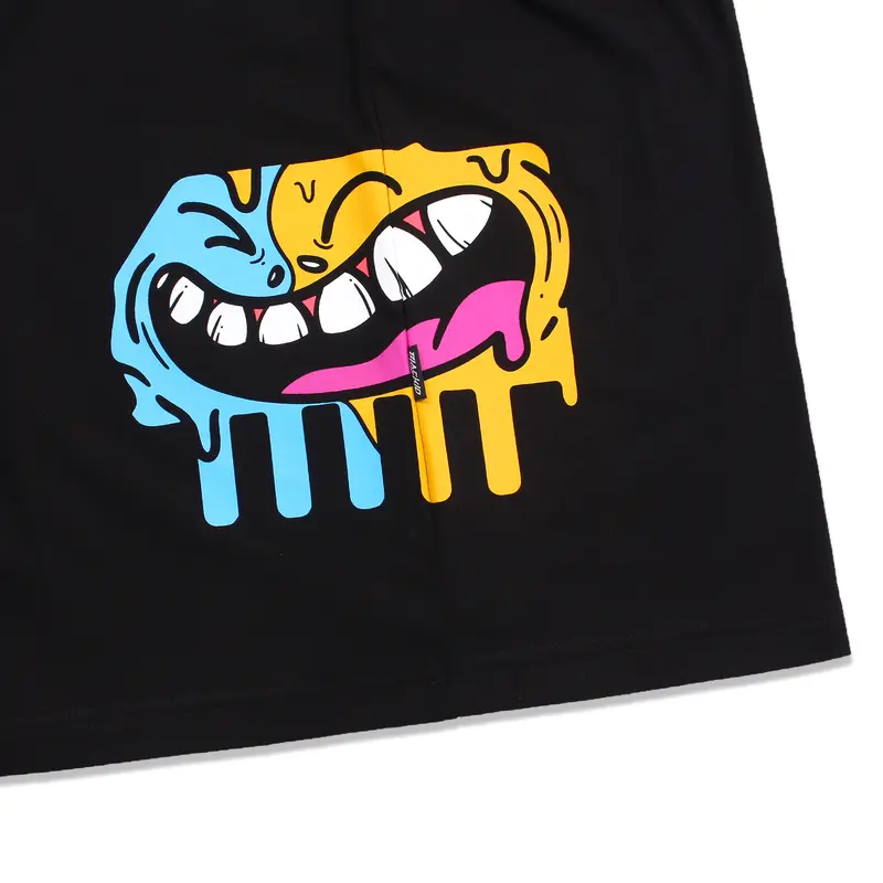 Black ID - T shirt Pria Lengan Pendek Hitam | Ts Nobu 4