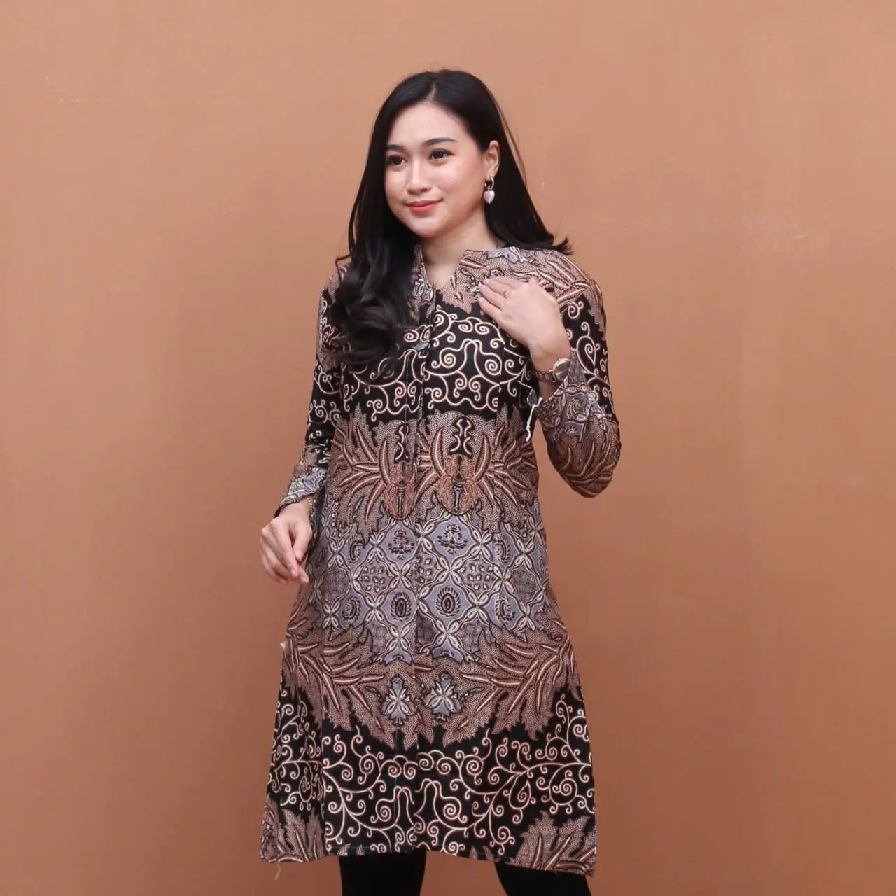 Tunik Wanita Kemonceng Abu