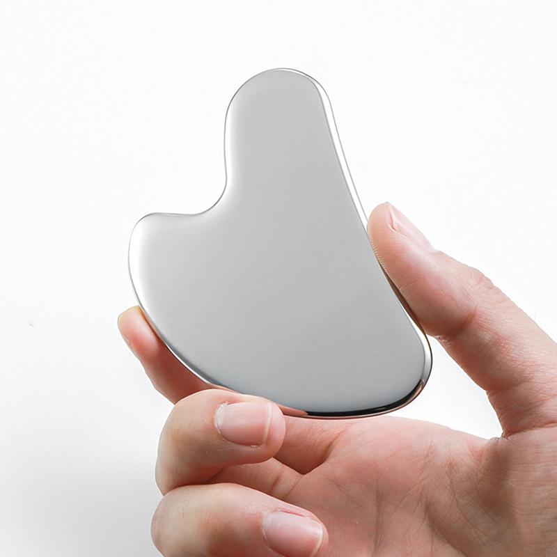 Product Introduction of 1PC Stainless Steel Gua Sha Scraper Massager For Face Neck Body Guasha Massage Tool Facial Skin Care Guasha Board Face Massager 26