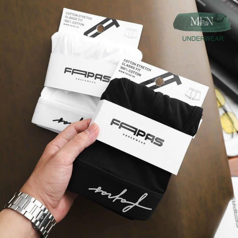 Product Introduction of phong cách năng động Combo 5 quần lót boxer nam, sịp nam thun lạnh, sịt đùi cao cấp kiểu dáng quần lót nam đùi đẹp thoáng mát kháng khuẩn mát Quần Boxer Nhung Menswear Kem 23