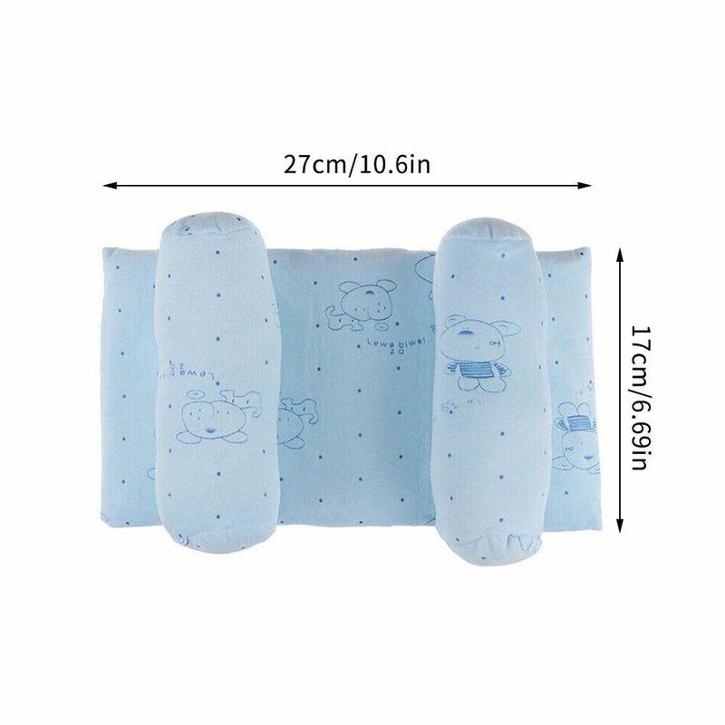 New Sleeping Support Newborn Prevent Head Flat Positioner Baby Pillow Anti-Roll Cushion 2