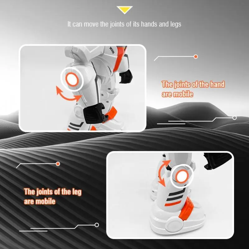 Remote Control Robot Toy, 1 Set Programmable Robot Toy with Gesture & Sensing Function, Ideal Birthday Party Gift for Teenagers 2