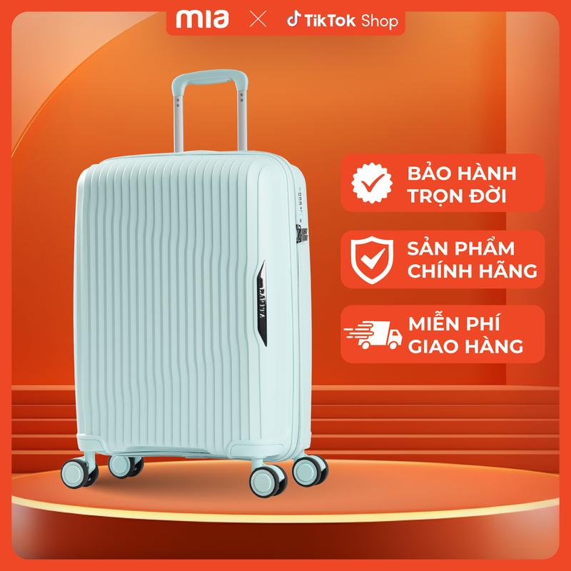 Vali Larita Rota MG0324 3 Size Vali kéo du lịch Chất liệu Nhựa PP siêu bền bỉ, hạn chế bể vỡ, chịu mọi va đập, Khoá số TSA chuẩn HOA KỲ - Vali MIA MIỄN PHÍ BẢO HÀNH TRỌN ĐỜI.