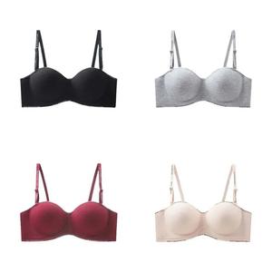 Áo Ngực Chữ Cái Tiếng Anh Không Dây, Kiểu Chữ V Sâu, Chống Sốc, Ôm Sát, Dành Cho Nữ, Có Thể Điều Chỉnh, Ngực Chun, Không Đường May, Áo Ngực