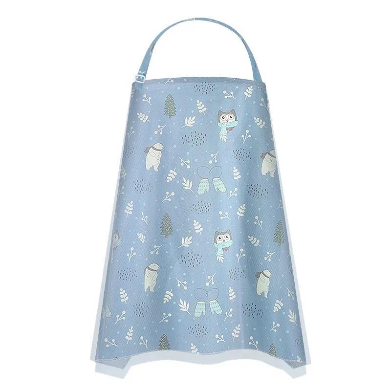 Product Introduction of 1PC Breastfeeding Cover Baby Infant Breathable Cotton  Nursing Cloth  large Size Big Nursing Feeding Cover Cape Apron 9