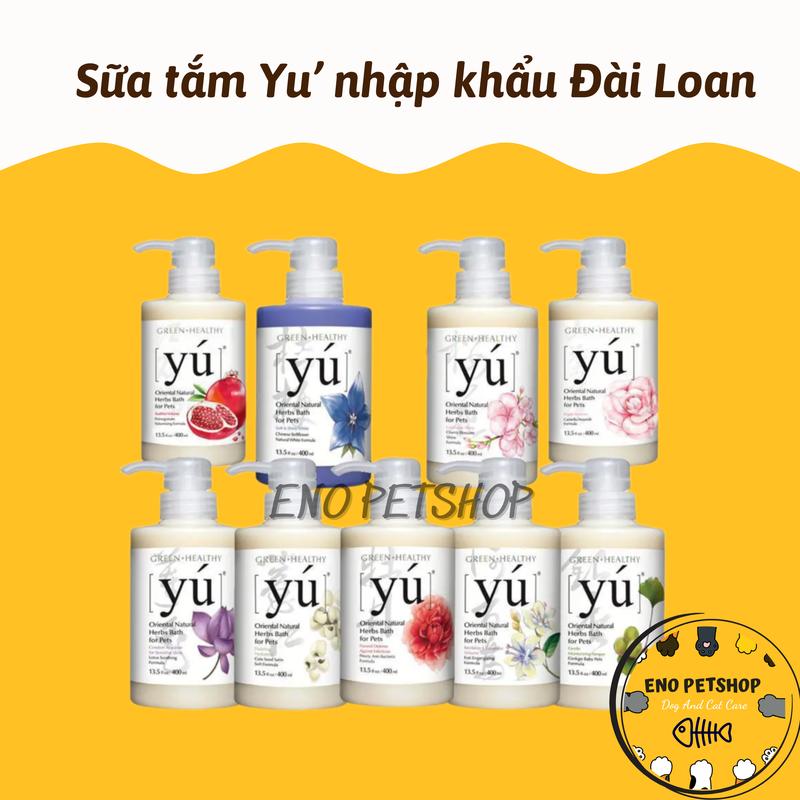 Sữa tắm cao cấp YÚ dành cho chó mèo nhập khẩu Đài loan