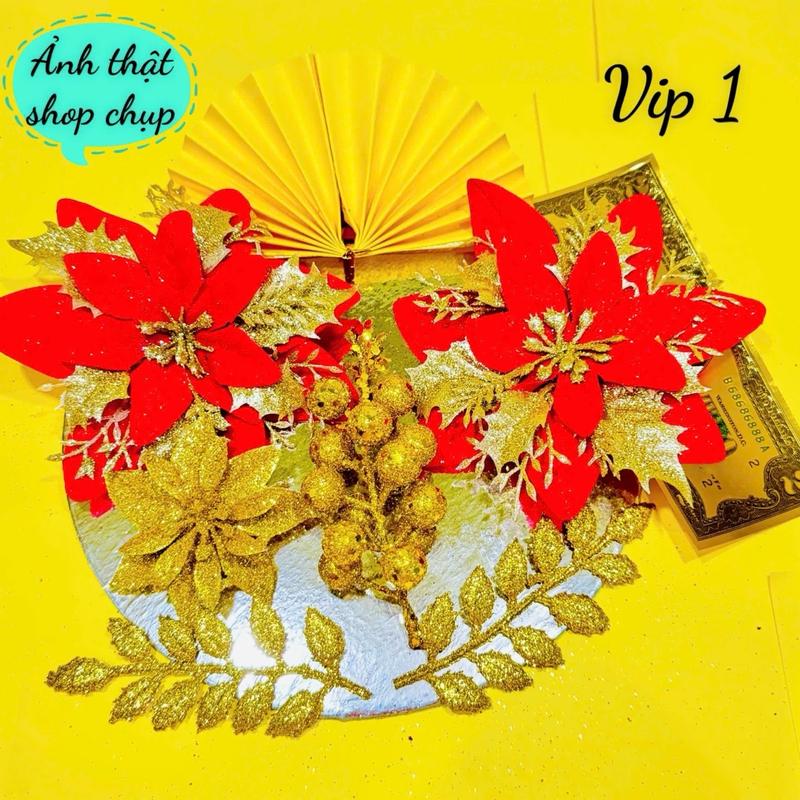 [SÉT VIP] , sét phụ kiện trang trí tháp bánh tài lộc, tháp nước, tháp oản, phụ kiện trang trí Tết Nguyên Đán, Tết 2025