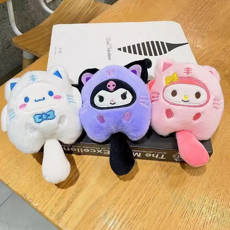 Sanrio Cat Series Plush Dolls / Gantungan Kunci Boneka Sanrio / Liontin Mainan Untuk Anak 2