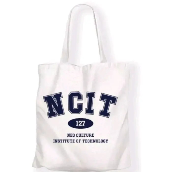 Totebag Wanita Termurah Motif Starry Sky dengan Resleting Kanvas Kpop 1