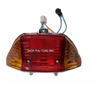 [ SPDR ] Bộ đèn hậu xe SUPER DREAM ( 1 bộ gồm: chóa, kiếng, chui đèn, dây điện như hình )