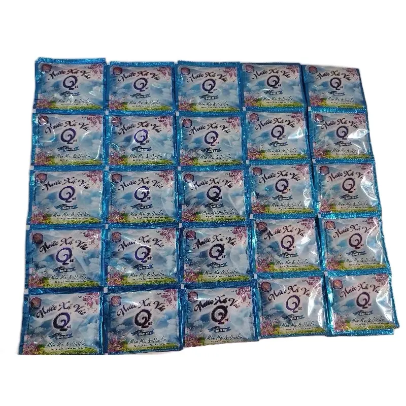 100 gói xả vải làm thơm mềm quần áo/ đồ dùng vải Làm Sạch