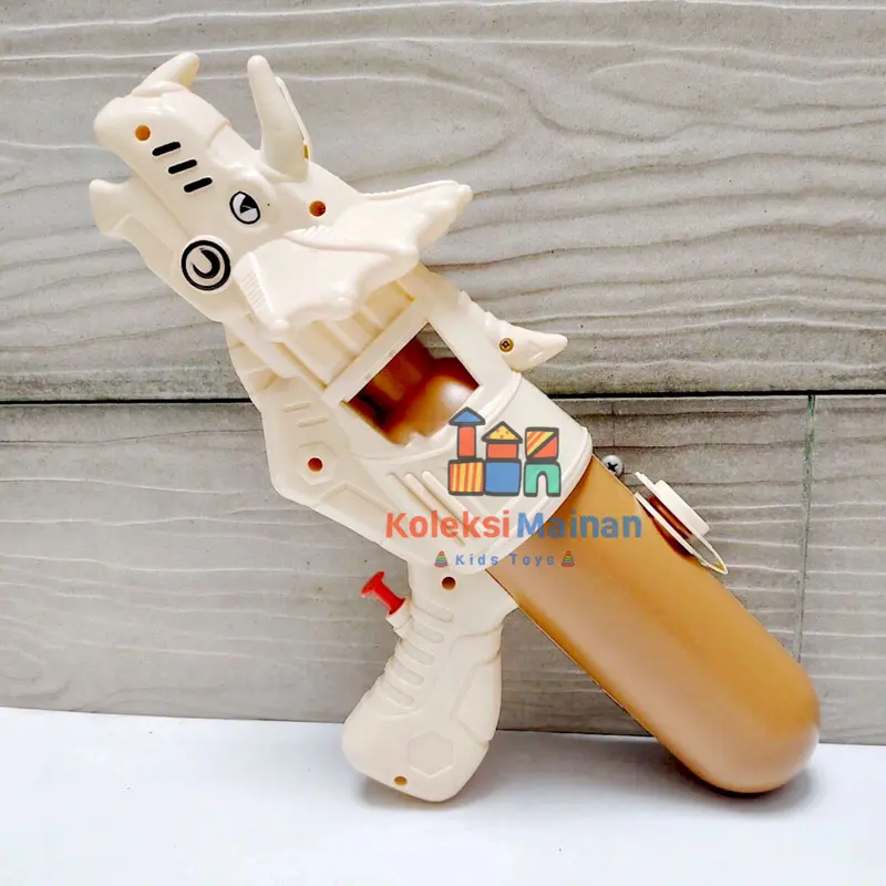 Mainan Anak Water Gun Dinosaurus Triceratops Tembak Tembakan Air Dino 3