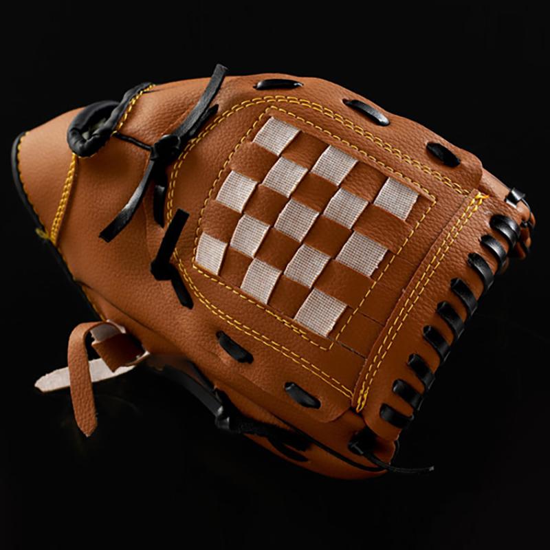 Product Introduction of Outdoor Sport Baseball Glove Leather Batting Gloves Softball Practice Equipment Baseball Training Competition Glove For Kids 30