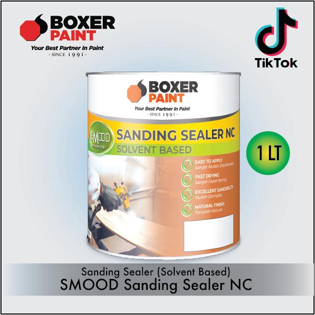 Gambar SMOOD Sanding Sealer NC Solvent Based (1 LT) Paint - Clear dari Boxer Paint Official Store Kab. Sidoarjo Tokopedia