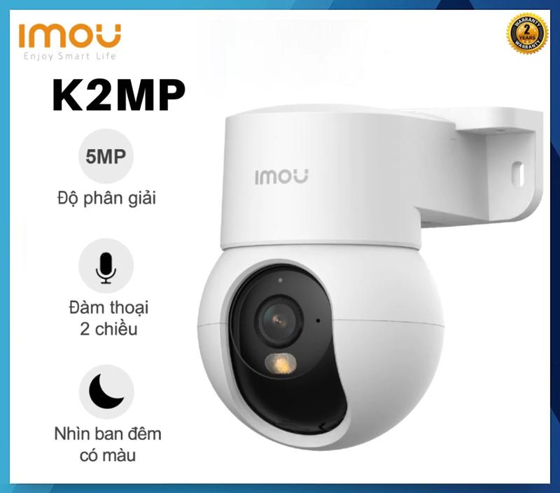 Camera Wifi IMOU Ranger Mini K2MP 3MP 5MP Tích Hợp Chân Đế Xoay 360 Độ Có Màu Ban Đêm