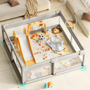 GUGUBABY C08 Anak-Anak Bayi Boks Pagar Kolam Renang Taman Bermain Bermain Bola Bayi Mandi Pagar Pengaman Anak Playpen Playmat Playpen Boks