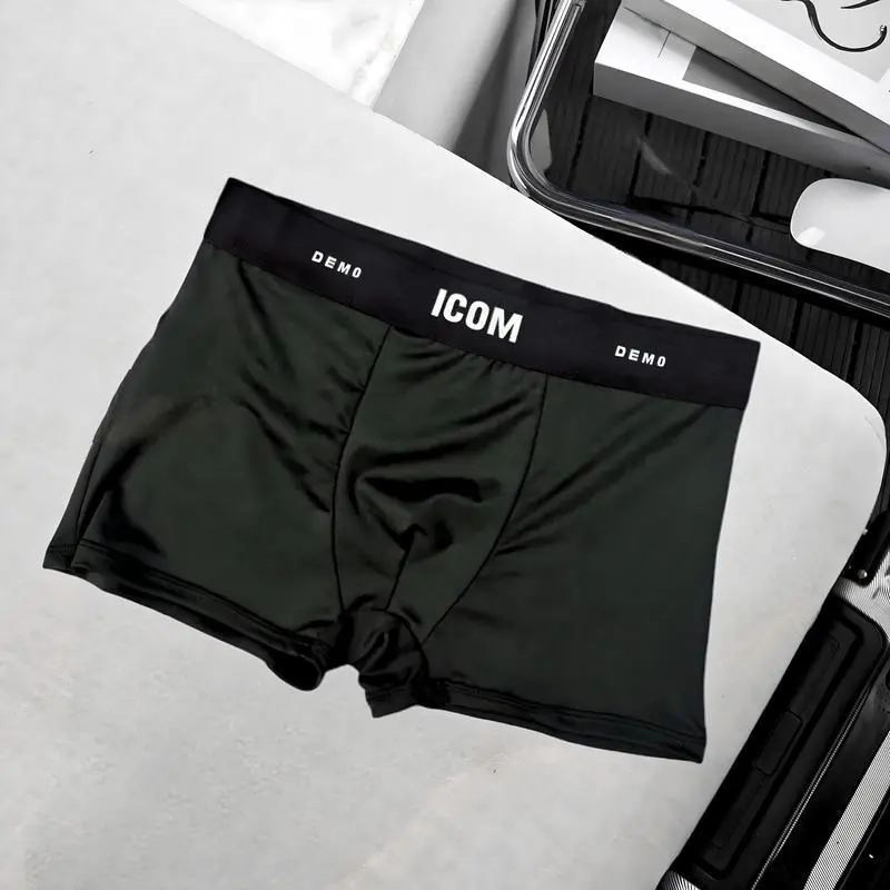 [COMBO 4-5C ]Quần Lót Nam thun lạnh Boxer Nam co giãn MS-04  , Sịp Đùi Nam mềm mịn mát mẻ, Quần Boxer Nam với lớp lót cotton thấm hút mồ hôi, dễ chịu thoáng khí - Menswear 2