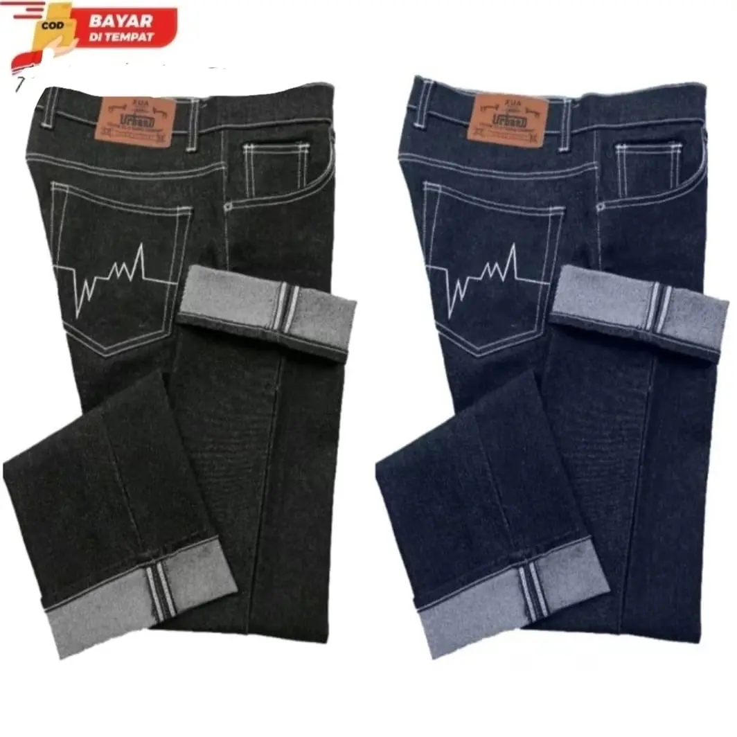 Celana Denim selvedge jeans pria super nyaman- Gudang jaket Store